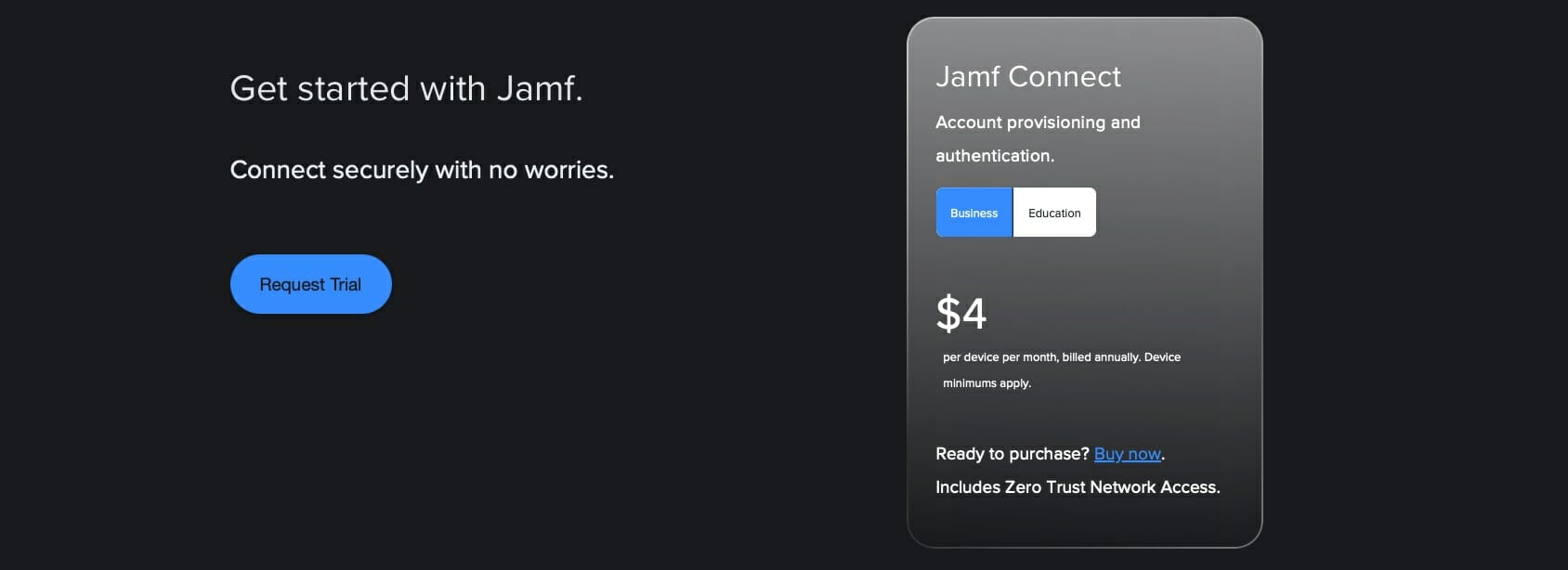 Jamf Connect Pricing