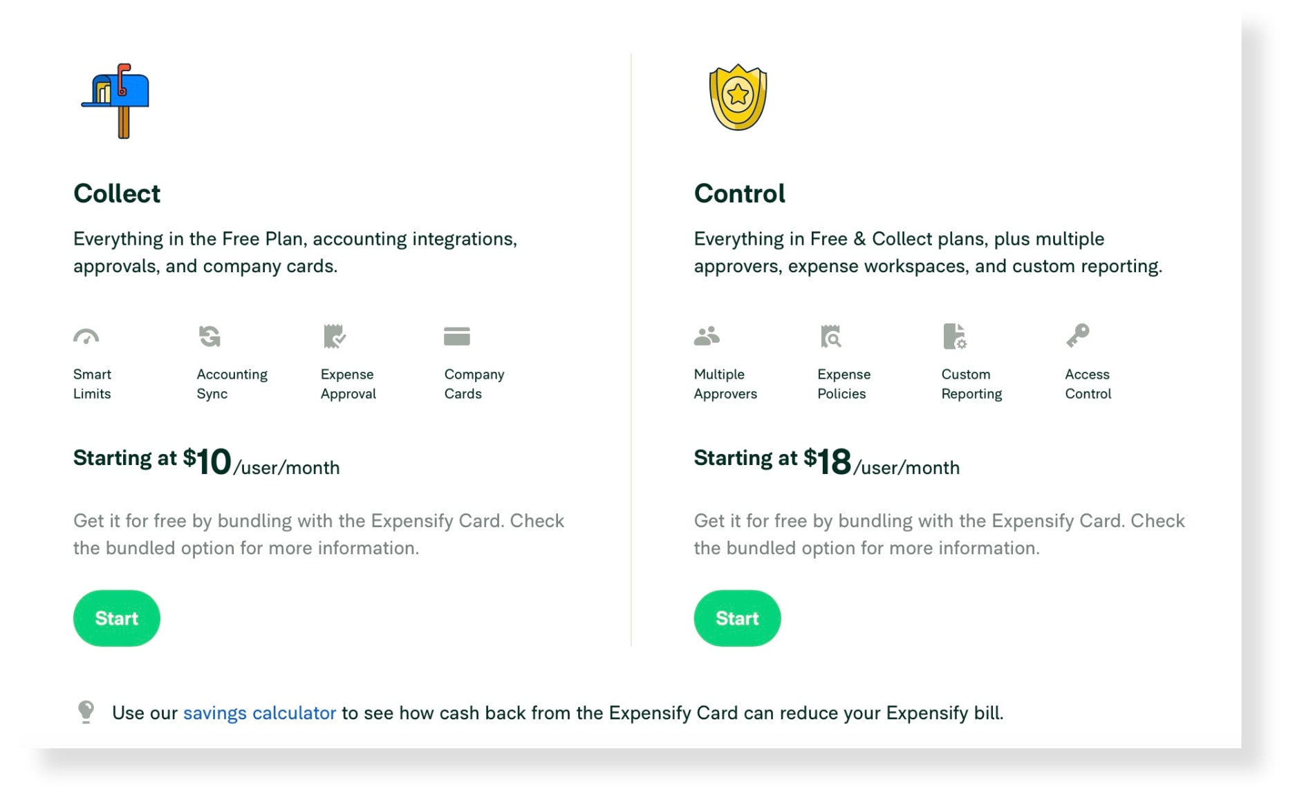 Expensify Business Pricing